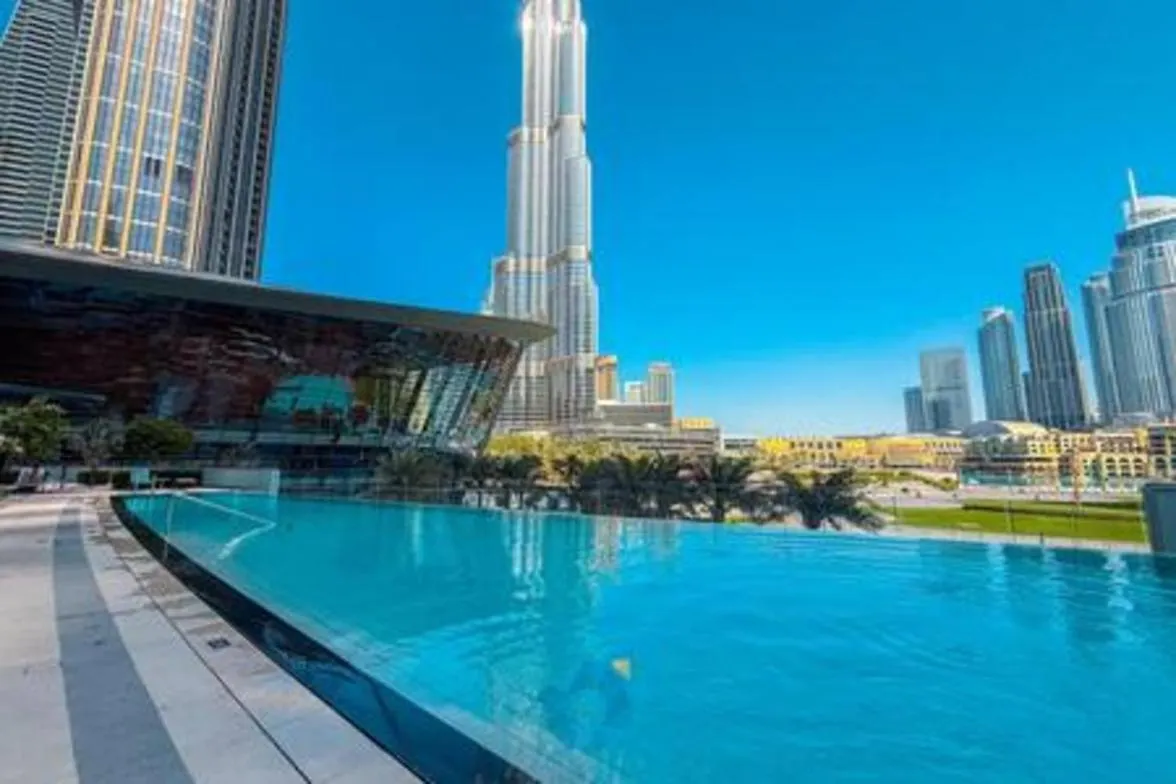 5608Gr Majestic Two Bedroom With Burj Khalifa View Dubai Apartamento